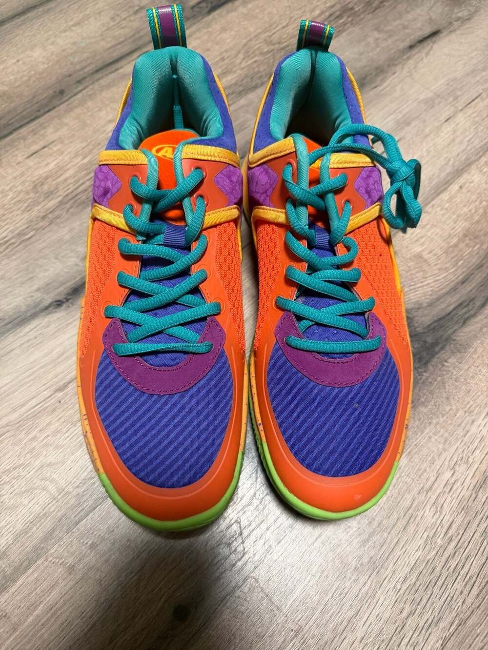 C0070 AND1 Delta TPR Men's Multicolor Athletic Basketball Shoes Size 8.5